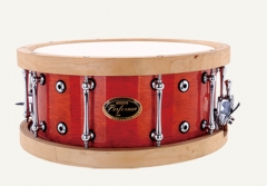 Red Snare Drum 14”*6.5” Birch Shells Wooden hoops Wholesale Dropshipping OEM