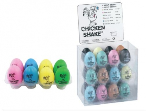 Plastic Chicken Shaker sets 24pcs Percussion Instruments Online Supply