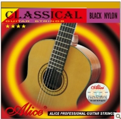 Black Nylon Classical Guitar String Musical instru...
