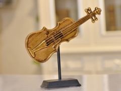 Musical Instruments Decoration Resin Material Holiday Gift Interior Decoration