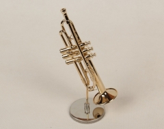 Mini Trumpet Mould 12cm Mini Musical Instruments Holiday Gift