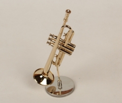 Mini Trumpet Mould 12cm Mini Musical Instruments Holiday Gift