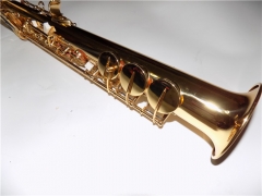 Bb Soprano Saxophone with ABS Case and Mouthpiece China Mainland Musical instruments factories OEM