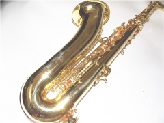 Bb Tenor Saxophone Yellow Brass Body Musical instruments Factories OEM Customized
