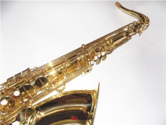 Bb Tenor Saxophone Yellow Brass Body Musical instruments Factories OEM Customized