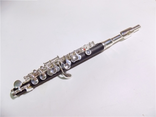 C key piccolos Composite body Silver plated Woodwind Instruments online store Wholesale