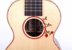 Enya Ukulele S1 Solid Engelman Spruce Top Indonesia Rosewood Back Hawaii Guitar 4 String Musical Instruments