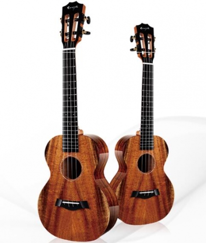 Enya Ukulele A1 Solid Hawaii KOA Body Hawaii Guitar 4 String Musical Instruments