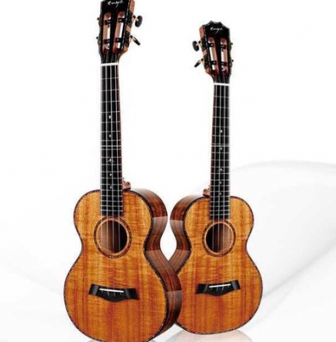 Enya Ukulele A5 Solid Hawaii KOA (3A) Hawaii Guitar 4 String Musical Instruments Online shop music