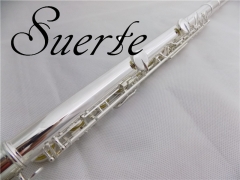 Alto Flute 16 Closed Holes Silver plated WoodWind Instruments for sale with Case