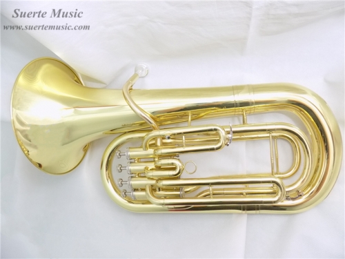 Bb Euphonium Four Piston Valves Lacquer Finish with Mouthpiece and case Brass Instruments Online Sale