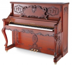 China Straight piano Matt Wood material craved pattern