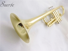 Yellow brass Trumpet C key Lacquer ABS case Musical instruments dropshopping