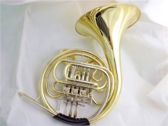 F/Bb Four Flat Double Row French Horn musical instruments factory in China supplier