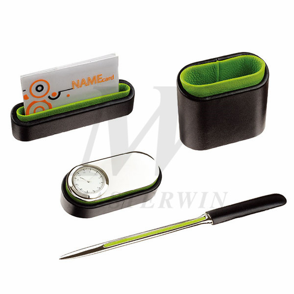 Four Pieces Metal_PU Desktop Set_B93287-05