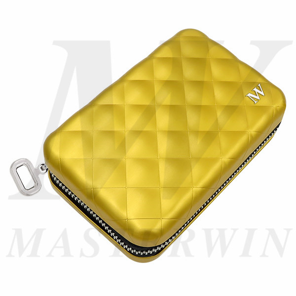 Aluminum_Quilted_Zipper_Wallet_QC16-001V