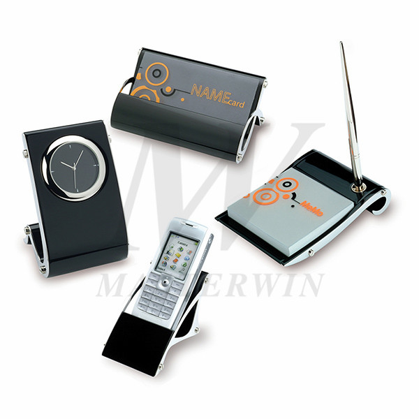 Four Pieces Metal Desktop Set_B93254