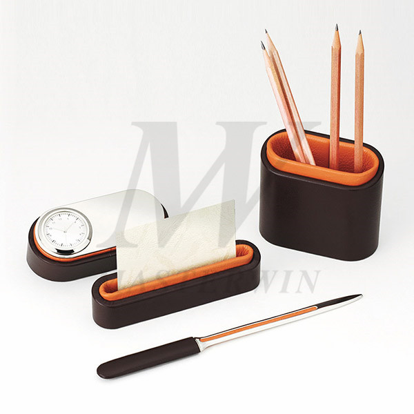 Four Pieces Metal_PU Desktop Set_B93287-04