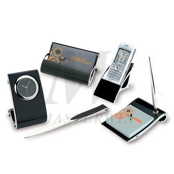 Five Pieces Metal Desktop Set_B93269
