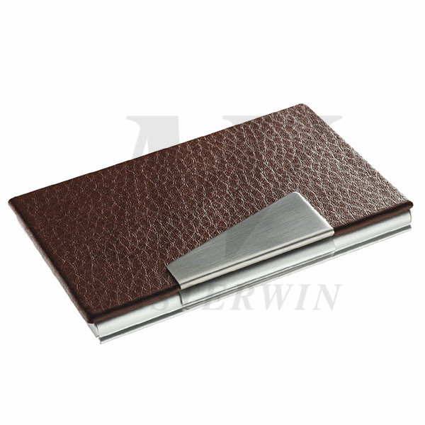 PU_Metal Name Card Case(with Aluminium back)_87543-03