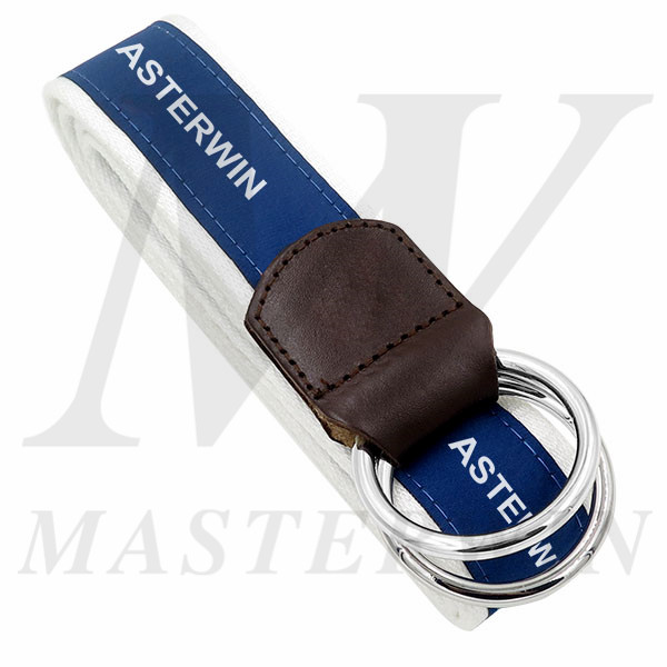 Double O-Ring_Leather_Woven-Strap_Webbing Belt_BL17-001BU_s1