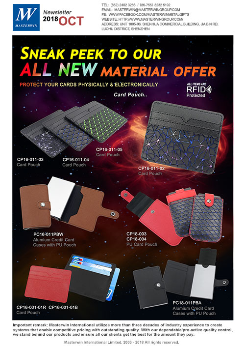 Sneak peek to our ALL NEW material offer
