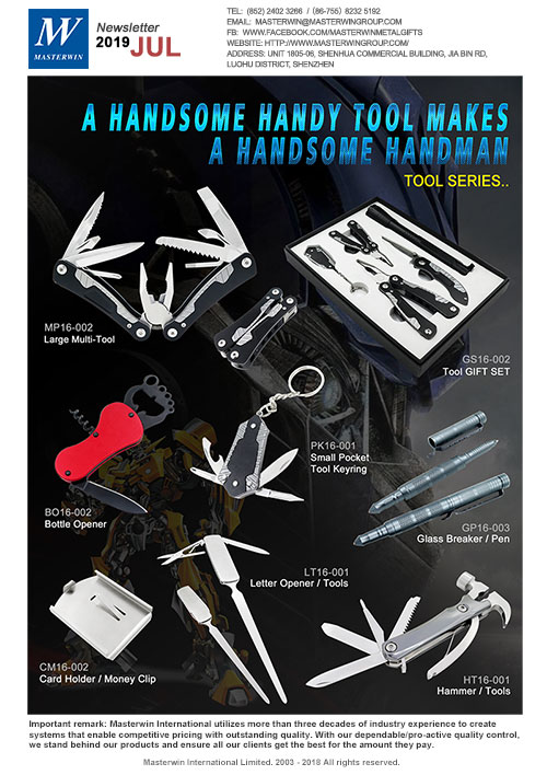 A Handsome Handy Tool Makes a Handsome Handman