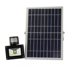 Hooree SL-310B-2 10W LED Solar Flood Light + Motion Sensor + Constant Light + Light Control