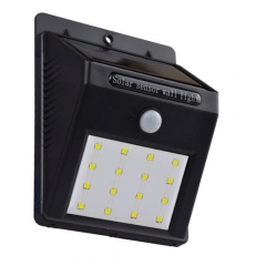 Hooree SL-810E 16 LED Motion Sensor Solar Wall Lamp