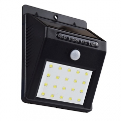 Hooree SL-810F 20 LED Motion Sensor Solar Wall Lamp