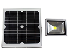 Hooree SL-310F 20W LED Solar Flood Light + Constant Light + Light Control