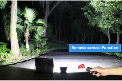 Hooree SL-390 30W Solar Street Light + Remote Control + Light Control Function