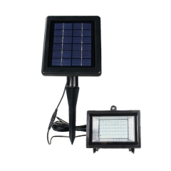 Hooree SL-30D 60 LED Spotlight Solar Lawn Light with Light Control Function