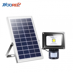 Hooree SL-310A-2 5W LED Solar Flood Light + Motion Sensor + Constant Light + Light Control