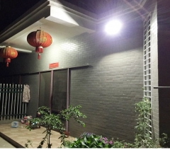 SL-387 25W 40W 60W 100W LED LFP Battery Outdoor IR Remote Control Flood Light with Timing Function