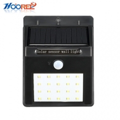 Hooree SL-810F 20 LED Motion Sensor Solar Wall Lamp