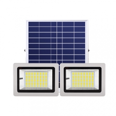 Patent Design Luzes de inundação solares duplas de controle remoto 80W 120W 180W 240W 300W 400W