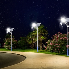 Outdoor Solar Powered Street lights Post 100W 150W 200W 300W 400W
