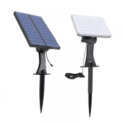 Luzes de caminho solar tipo split ao ar livre branco quente/branco frio/mudança de cor RGB para seu jardim, paisagem, caminho, quintal, pátio, iluminação de entrada de automóveis