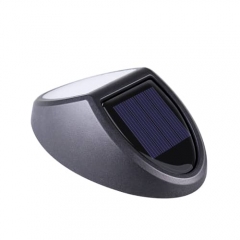 Factory Direct 10 LED Dusk to Dawn Outdoor Solar Step Light Patent Design for Stairs, Fence, Yard, Patio, and Pathway