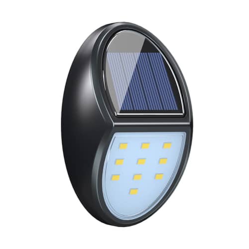 Factory Direct 10 LED Dusk to Dawn Outdoor Solar Step Light Patent Design for Stairs, Fence, Yard, Patio, and Pathway