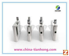 Biometric Face Control Flap Barrier Turnstile