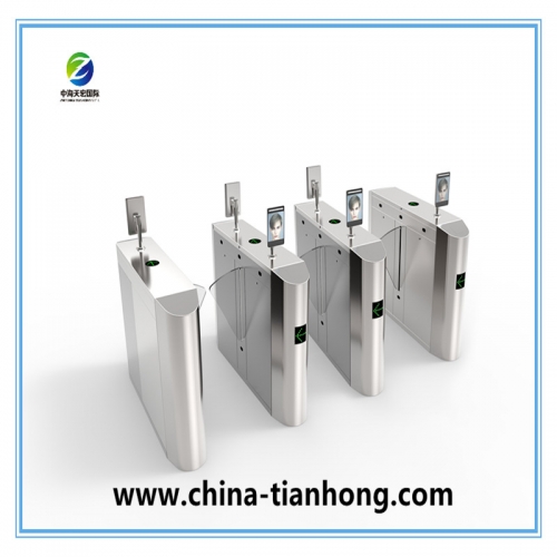 Biometric Face Control Flap Barrier Turnstile