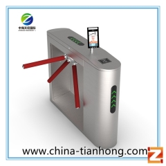 Biometric Access Control Face ID Controlled Tripod Turnstile