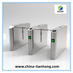 Security Access Control Stainless Steel One Arm Turnstile