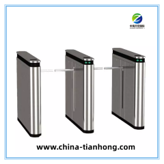 Entrance Access Control System SS304 Stainless Steel Drop Arm Barrier/Optical One Arm Turnstile TH-DT01