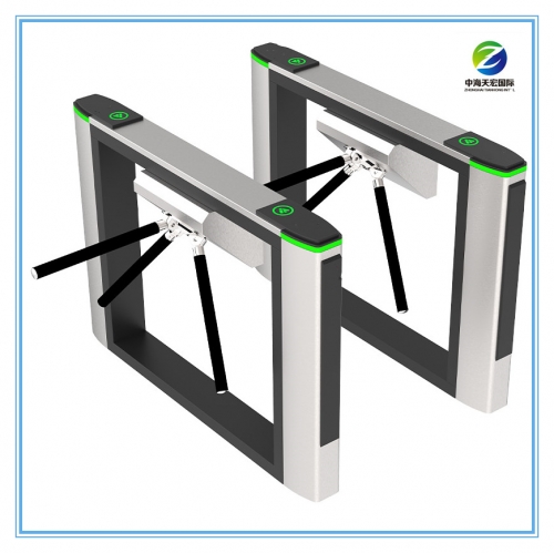 Pedestrian Access Control Slim Tripod Turnstile for Access Control Building