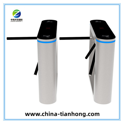 Biometric RFID Access Control Tripod Turnstile Waist Height Turnstile for Building Entrance