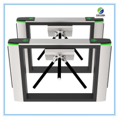 Pedestrian Access Control Slim Tripod Turnstile for Access Control Building