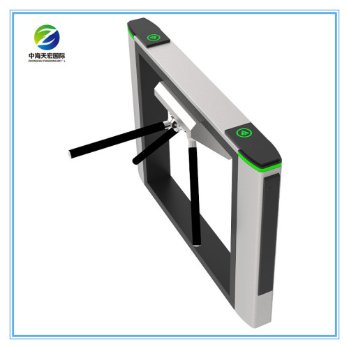 Pedestrian Access Control Slim Tripod Turnstile for Access Control Building